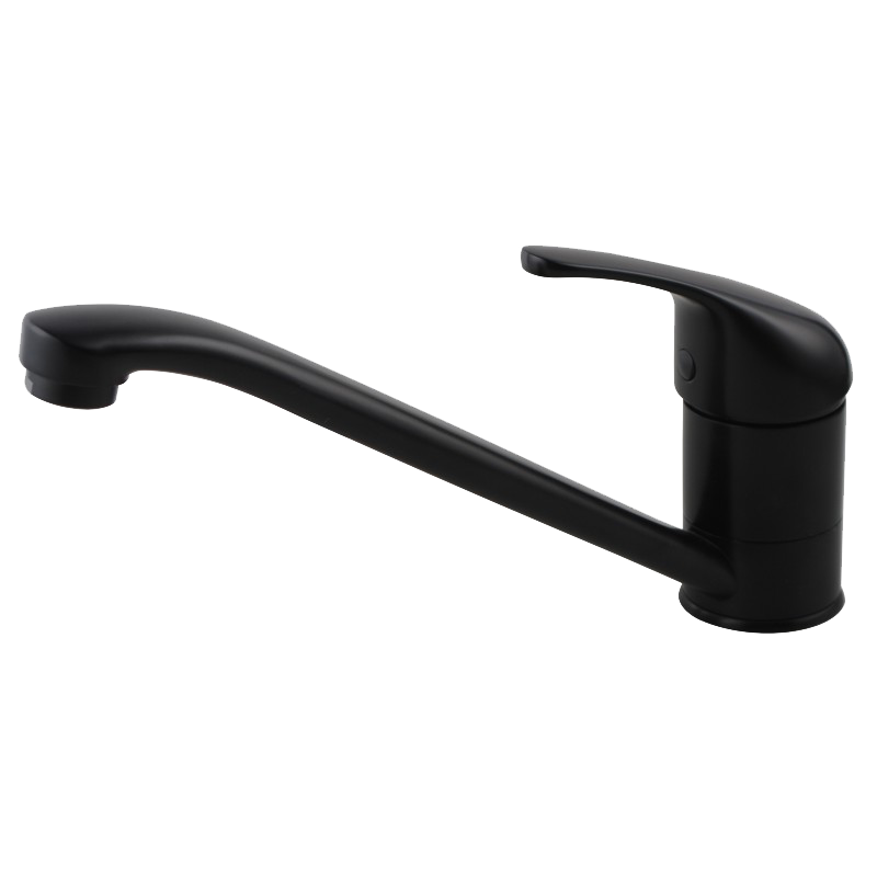 Matte Black Standard Kitchen Mixer Tap