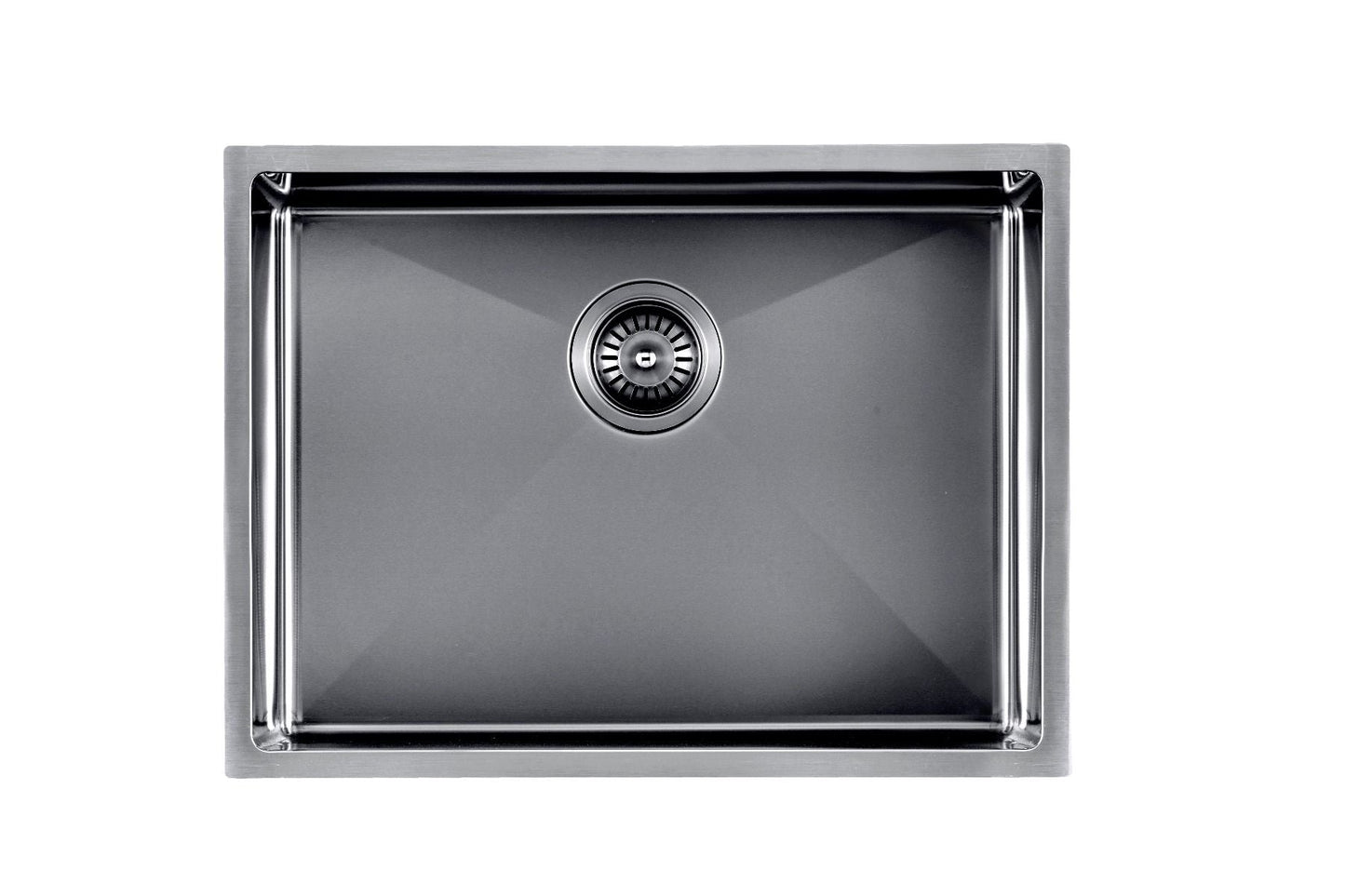 600x450x230mm 1.2mm Handmade Top/Undermount Single Bowl Kitchen Sink 304 Stainless Steel