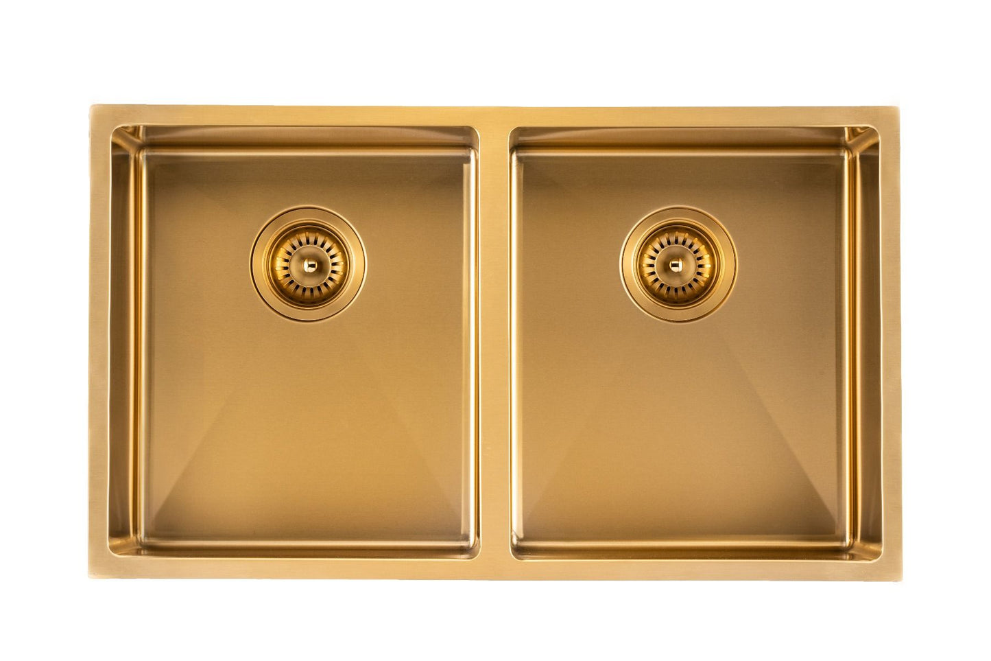820x457x230mm 1.2mm Handmade Top/Undermount Double Bowls Kitchen Sink