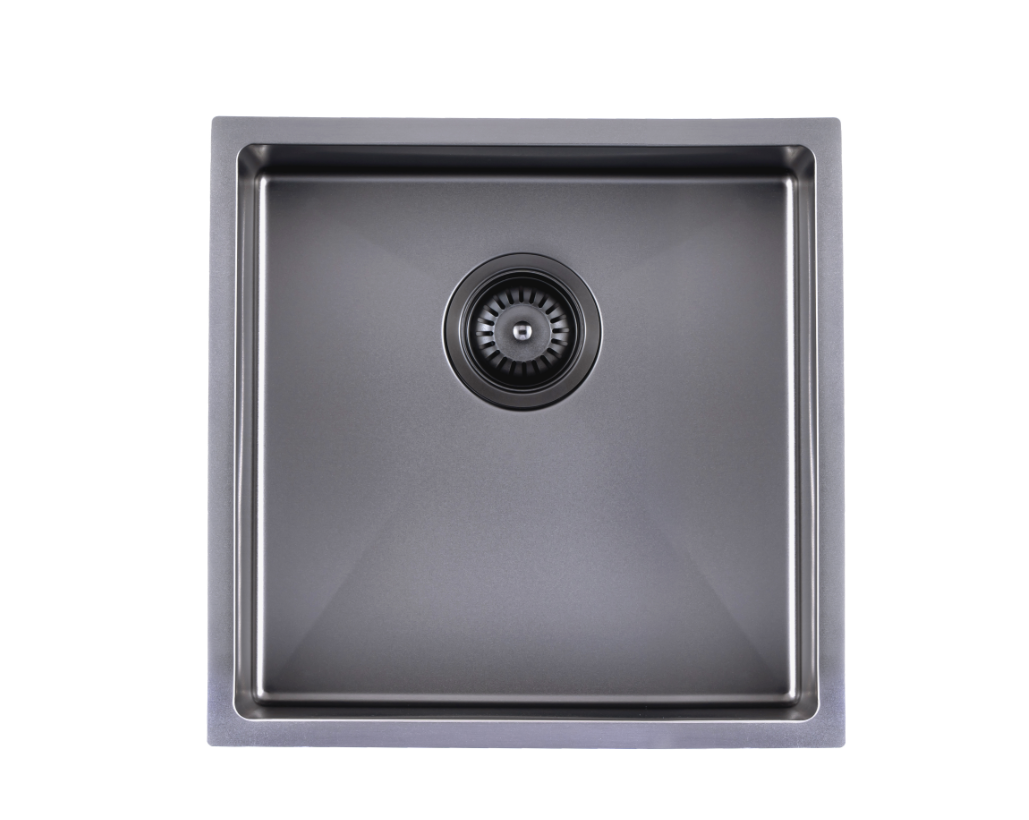 440x440x205mm Stainless Steel Handmade Single Bowl Sink for Flush Mount and Undermount